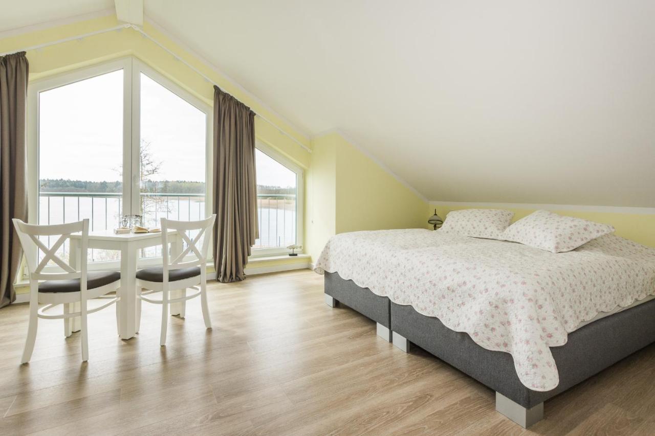 Luxus-See-Domizil Mit Sauna, Kamin Und Boot-130 Qm Fuer 6 Personen Krakow am See Exteriör bild