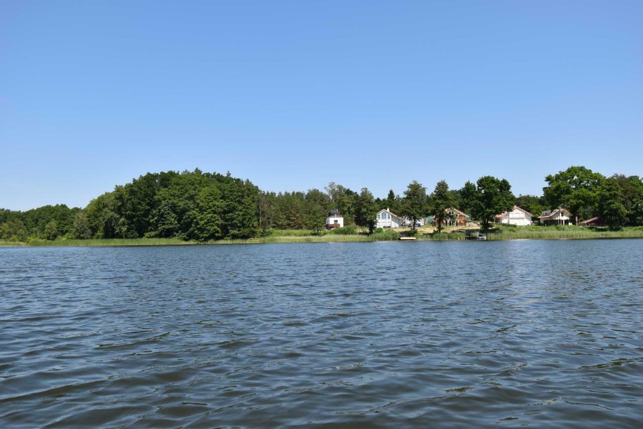 Luxus-See-Domizil Mit Sauna, Kamin Und Boot-130 Qm Fuer 6 Personen Krakow am See Exteriör bild